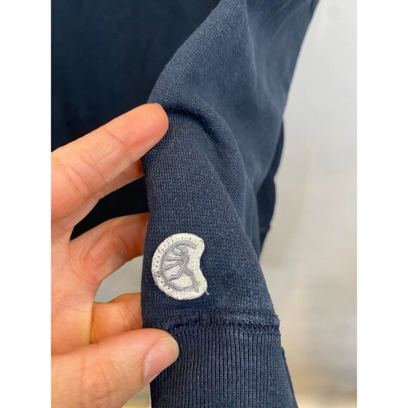 Vintage Look Champion Navy and Yellow Cadets Sweatshirt M - Picture 8 of 8